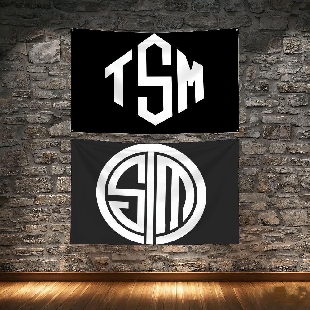Esports Gaming Photo - Permainan Kompetitif TSM Esports Flags Tapestry