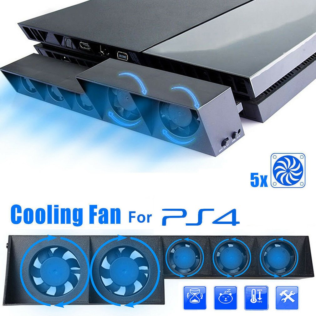 Esports Gaming Station - Basis kipas berdiri untuk Sony PS4