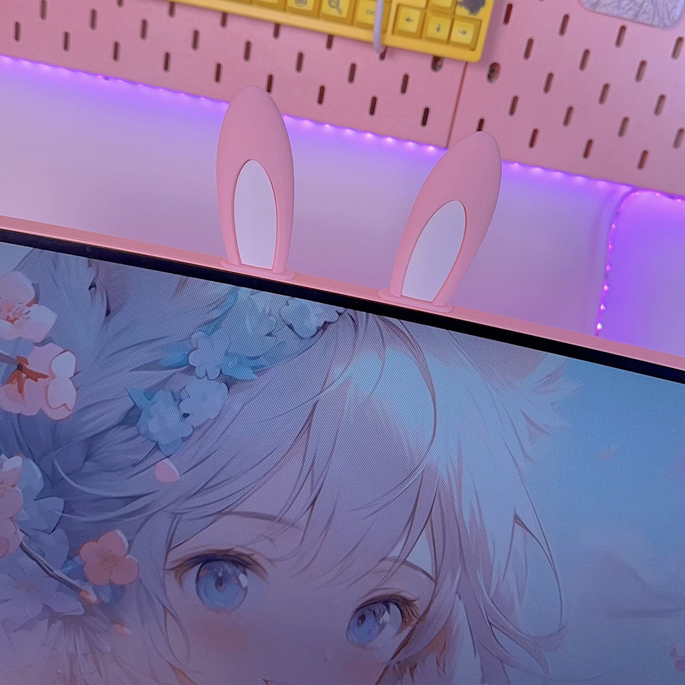 Esports Gaming Room - Dekorasi Tampilan Telinga Kelinci Lucu untuk