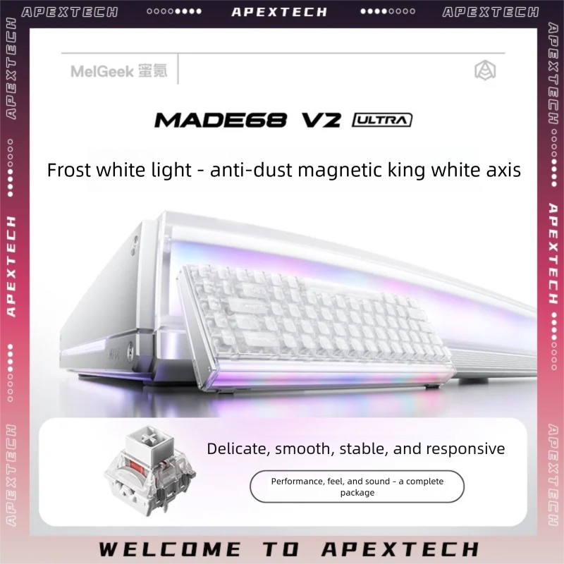Esports Gaming Kings - MelGeek MADE68 V2 ULTRA Keyboard Magnetik