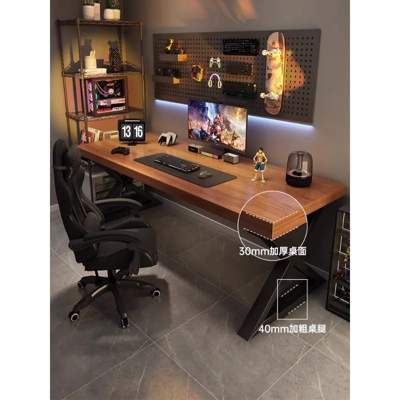 Esports Gaming Station - Meja Komputer Sederhana untuk Kantor Rumah,