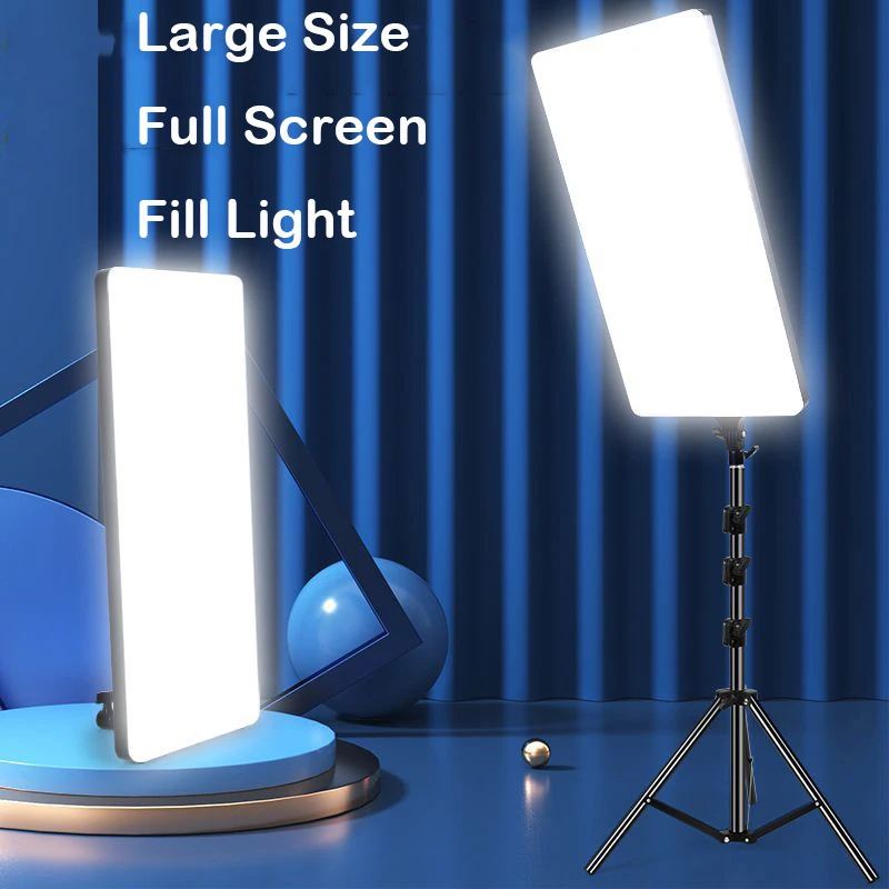 Led Light Panel Stream - Lampu Video LED Besar untuk Fotografi,