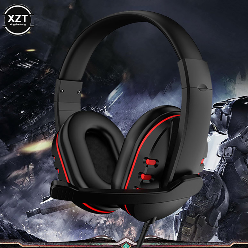 Esports Gaming Station - Headphone Gaming Berkabel Headset Gamer dengan