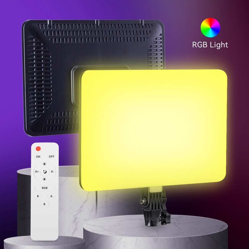 RGB 14 ''Lampu Video LED Remot - Led Light Panel Stream ulasan dan harga