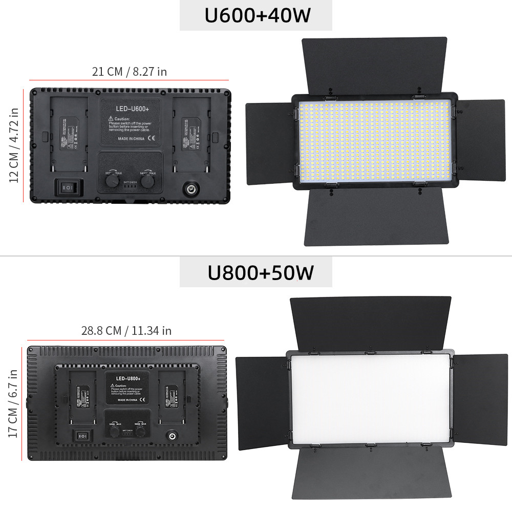U800 600 LED Kit Lampu Panel V - Led Light Panel Stream ulasan dan harga