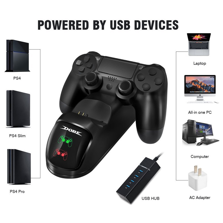 Pengisi Daya Dudukan Stasiun D - Esports Gaming Station ulasan dan harga