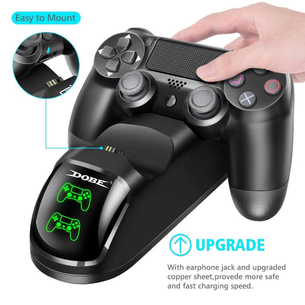 Pengisi Daya Dudukan Stasiun D - Esports Gaming Station ulasan dan harga
