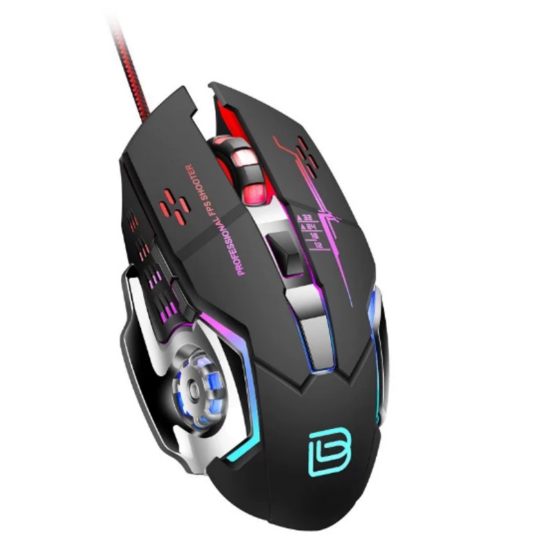 BAJEAL G8 Mouse Gaming USB Ber - Esports Gaming Free Fire ulasan dan harga