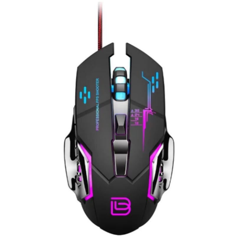 BAJEAL G8 Mouse Gaming USB Ber - Esports Gaming Free Fire ulasan dan harga