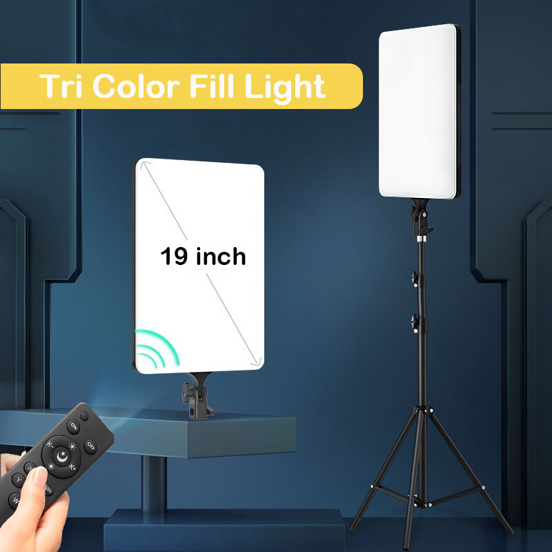 Lampu Video LED 19 ''90W Fotog - Led Light Panel Stream ulasan dan harga