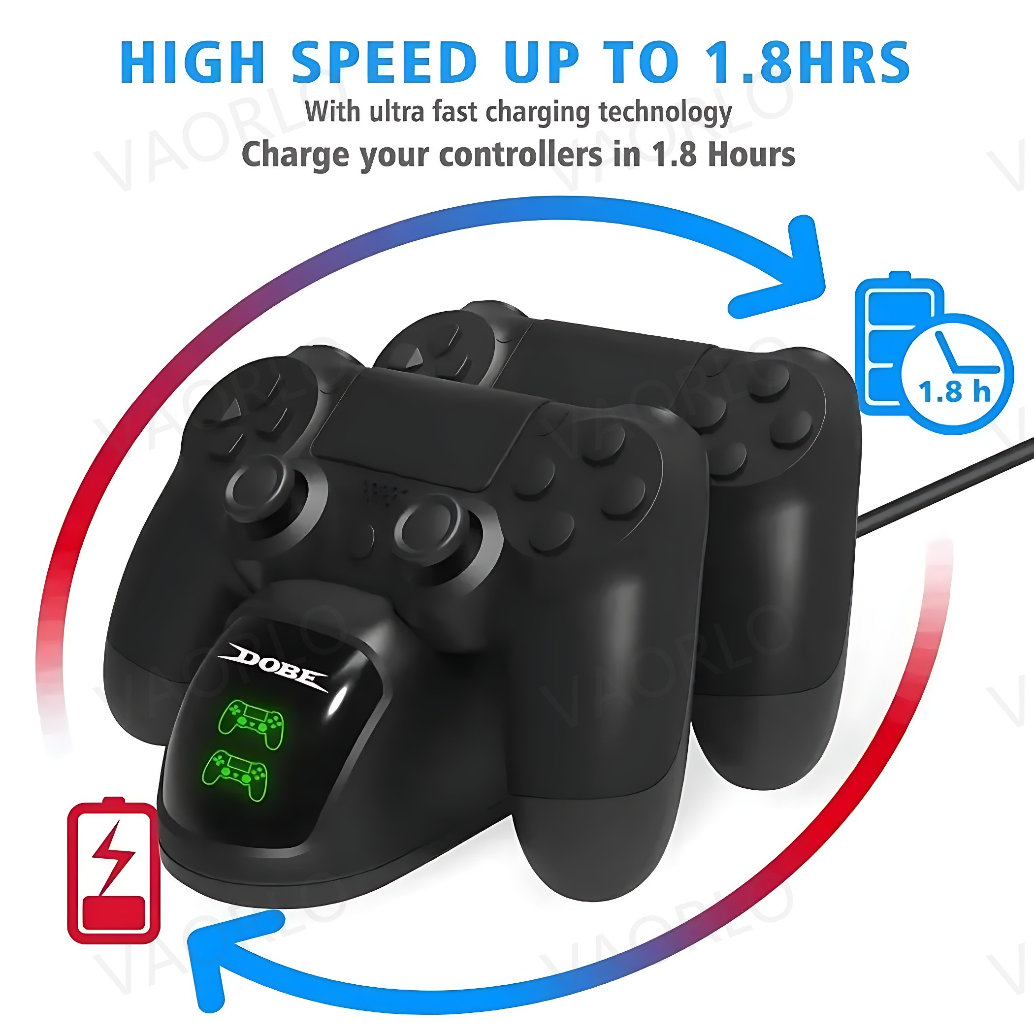 Untuk PS4 Controller Charger D - Esports Gaming Station ulasan dan harga