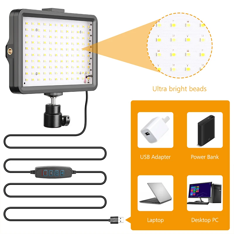 Lampu Video LED Lampu Selfie D - Led Light Panel Stream ulasan dan harga
