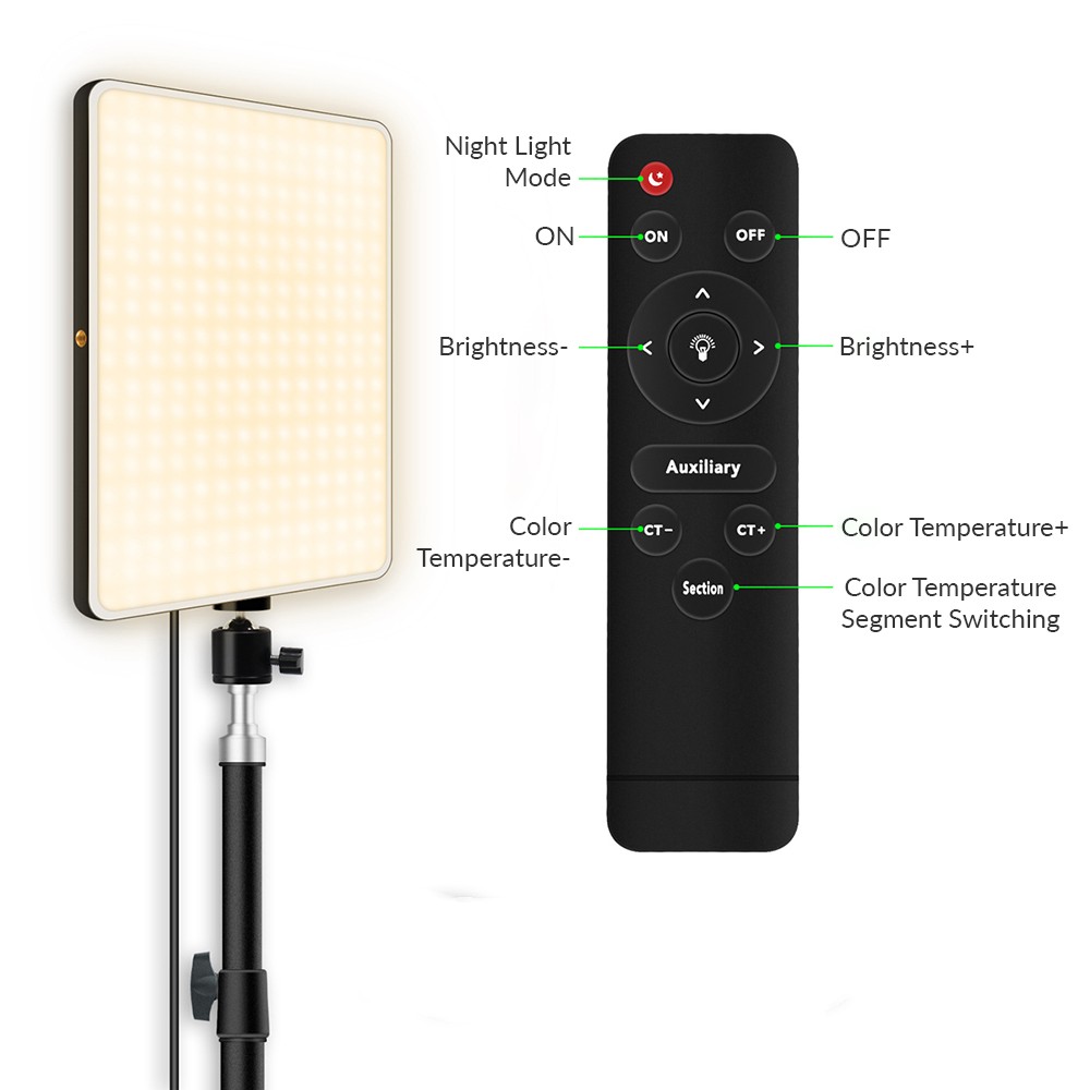 Panel Lampu Video LED Dapat Di - Led Light Panel Stream ulasan dan harga