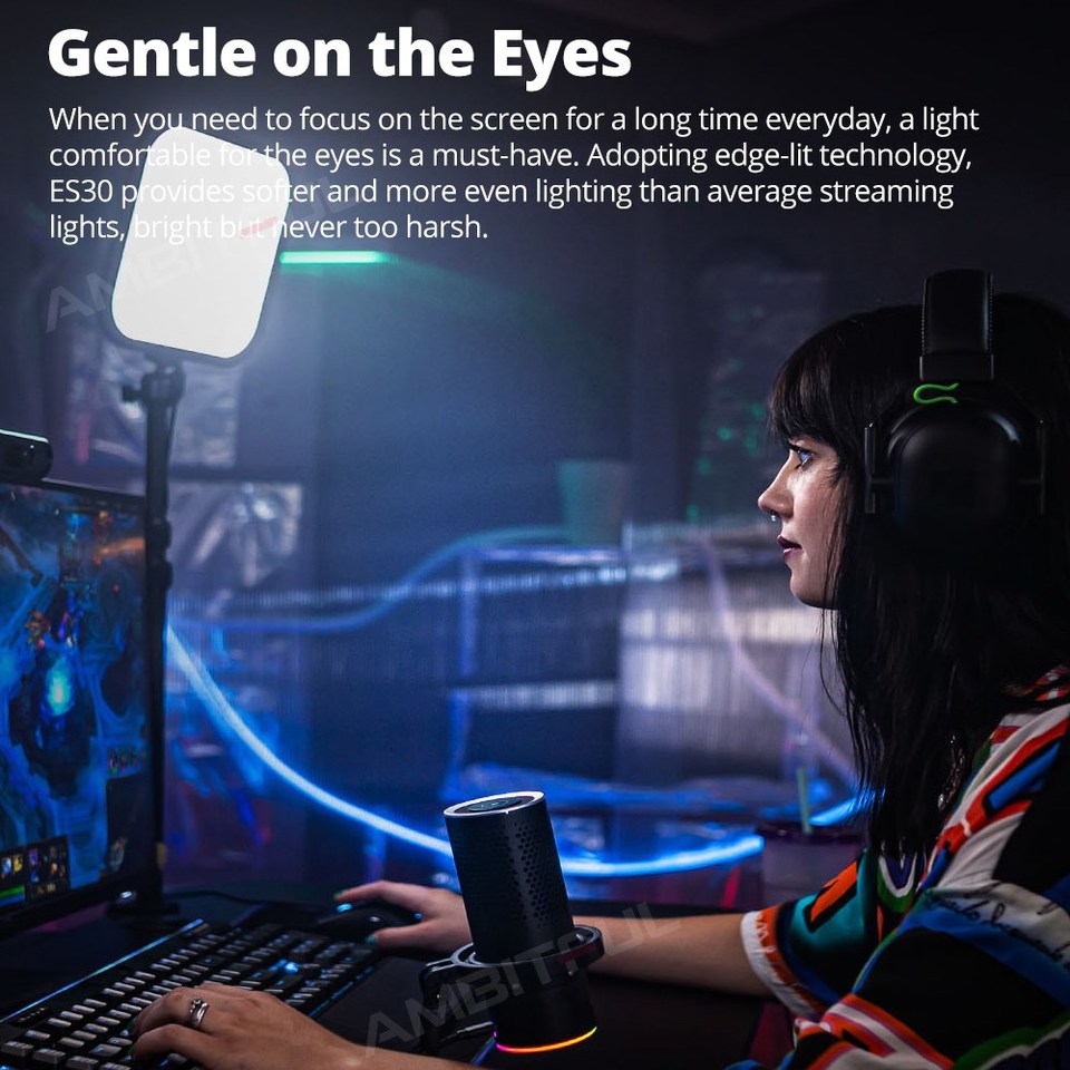 Lampu Gaming LED Godox ES30 Ki - Esports Gaming Photo ulasan dan harga