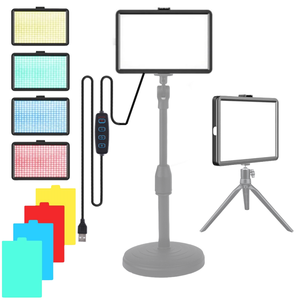 Lampu Fill foto Studio Led 8 i - Led Light Panel Stream ulasan dan harga